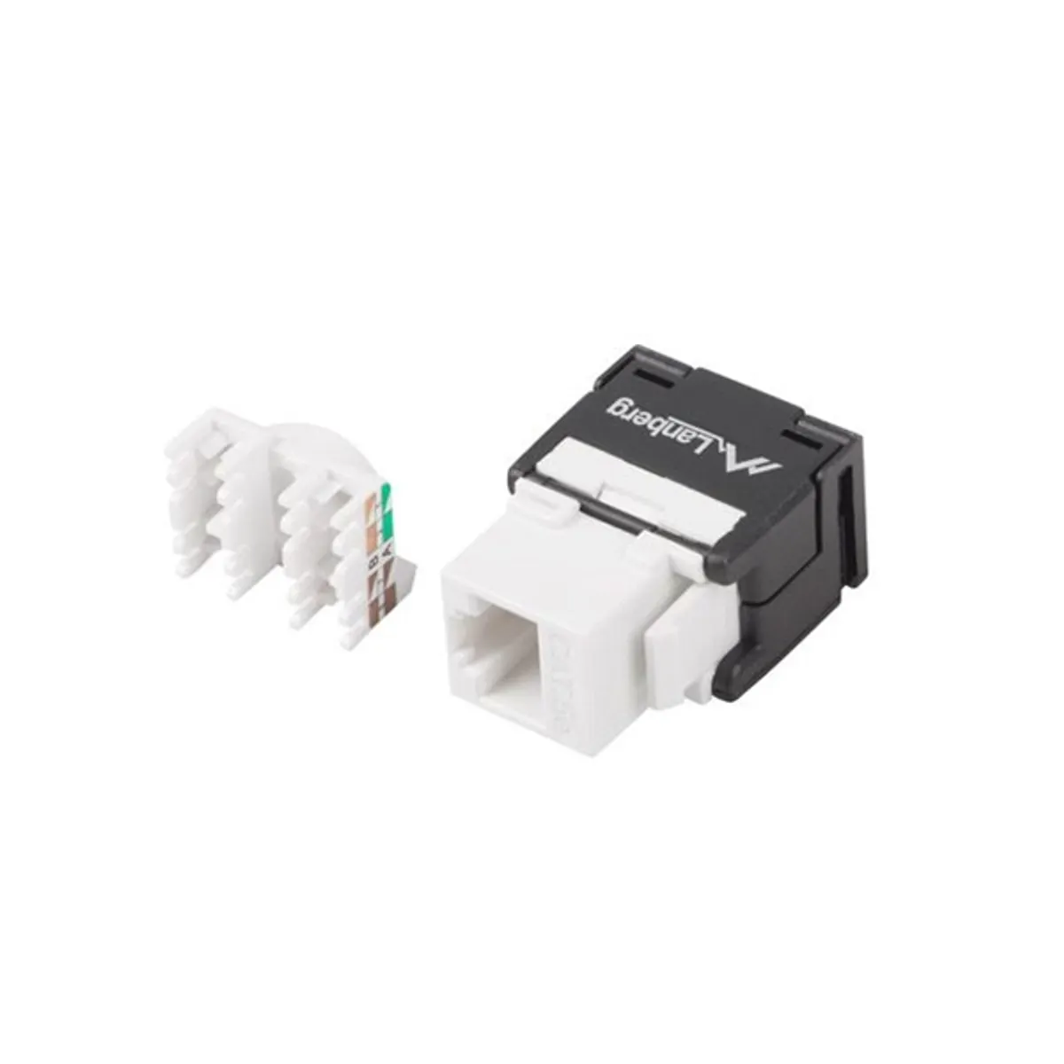 Lanberg KSU5-2000 Keystone modul RJ45 to LSA CAT5e UTP 180 fokos szerszám nélkül szerelhető #1