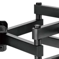 SBOX PLB-3646-2 fali konzol 37"-80" VESA 100x100;600x400, max terhelés 40 kg, dönthető és forgatható, magasságállítás, kábelvezetés, fekete #5