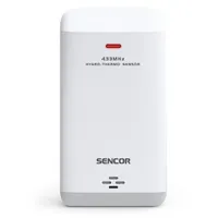 SENCOR 35053972 SWS 7300 időjárás állomás vezeték nélküli digitális kijelző 8 érzékelő csatlakoztatható #5