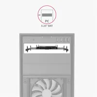 AXAGON RHD-435 keret fekete 5.25" 4x 2.5" HDD és SSD támogatás, 1x 3.5" HDD #9
