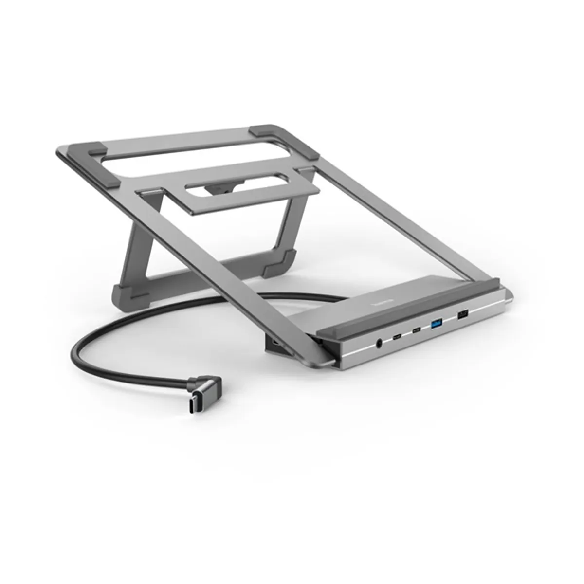 Hama 00200139 12IN1 dokkoló állvány ezüst usb-c pd 4k hdmi dp lan tb3-4 #1