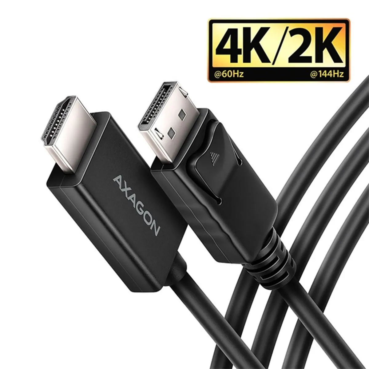 AXAGON RVD-HI20C2 DisplayPort HDMI kábel 180 cm aktív #1