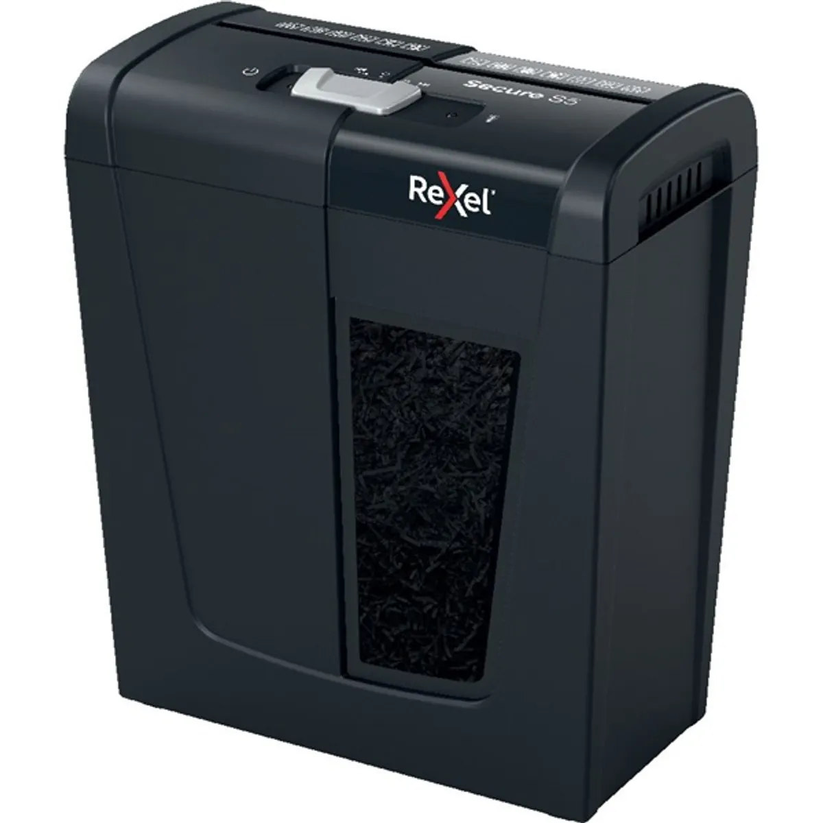Rexel 2020121EU Secure S5 iratmegsemmisítő csíkokra 6 mm gémkapcs megsemmisítés P-2 10 L #4