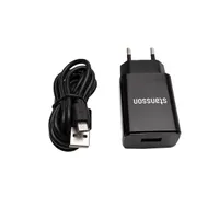 Stansson CH-200-BL Hálózati töltő 5V 2,1A USB A-USB C 1m