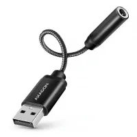 Axagon ADA-HA USB-A Hi-Res DAC audió adapter 384kHz 32bit Plug and Play
