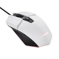 Trust 25066 GXT109W Felox fehér dpi 200-6400 6 gomb programozható rgb usb 2.0 vezetékes 150 cm #5