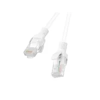 LANBERG PCU6-10CC-0200-W Cat6 UTP patch kábel 2 m fehér AWG26 250 MHz