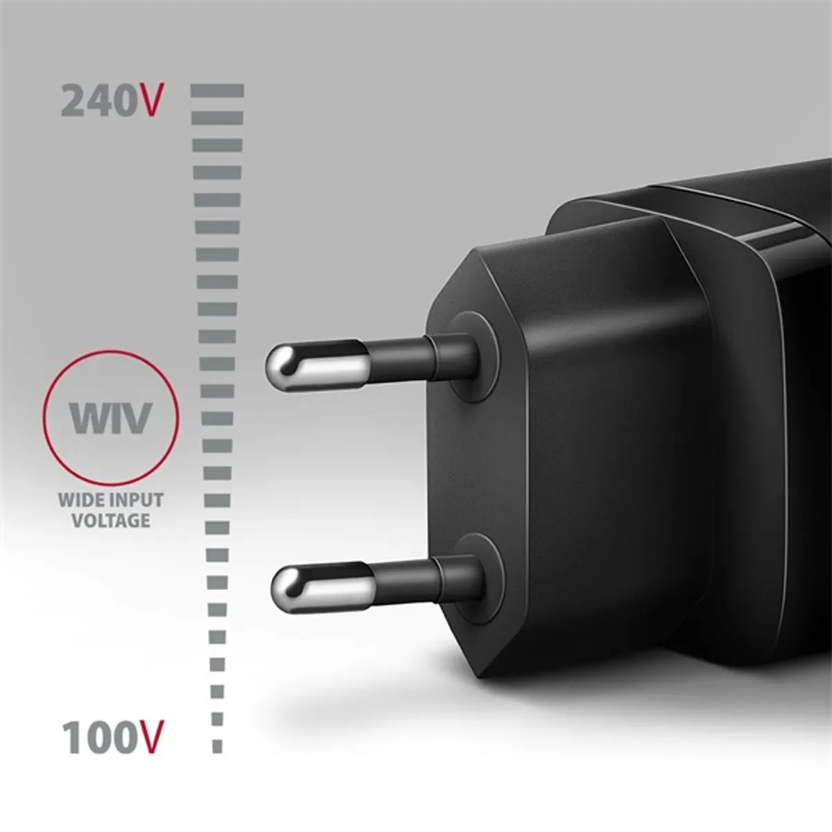 AXAGON ACU-PQ20 PD3.0 QC4 USB-C USB-A töltő 20W fekete #7