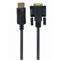 GEMBIRD CC-DPM-DVIM-6 DisplayPort DVI-D kábel 1,8 m fekete