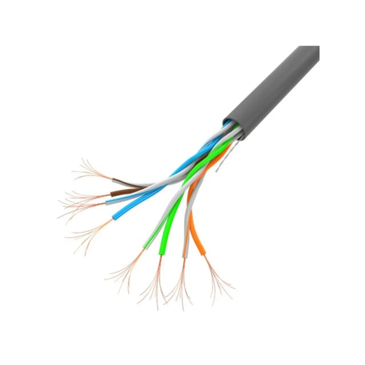 Lanberg LCU5-11CC-0305-S UTP Cat5e CCA AWG24 305 m szürke #2