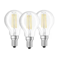 LEDVANCE 4058075819337 LED kisgömb izzó E14 4W 470 lm 2700 K 300 fok
