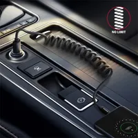 AXAGON BUCM-AM10TB Twister USB-C USB-A kábel 60 cm fekete #4