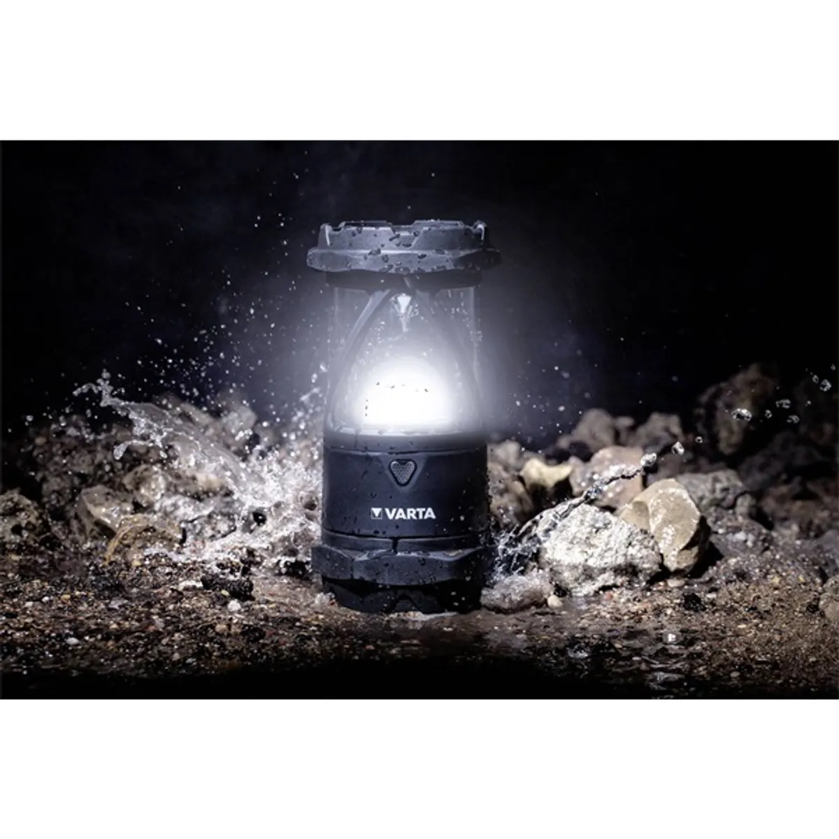 Varta 18761101111 Indestructible L30 Pro LED kempinglámpa fekete kültéri hordozható #4