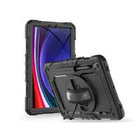 HAFFNER TP606249 Samsung X510-X516B Galaxy Tab S9 FE 10.9" ütésálló tablet tok üveg