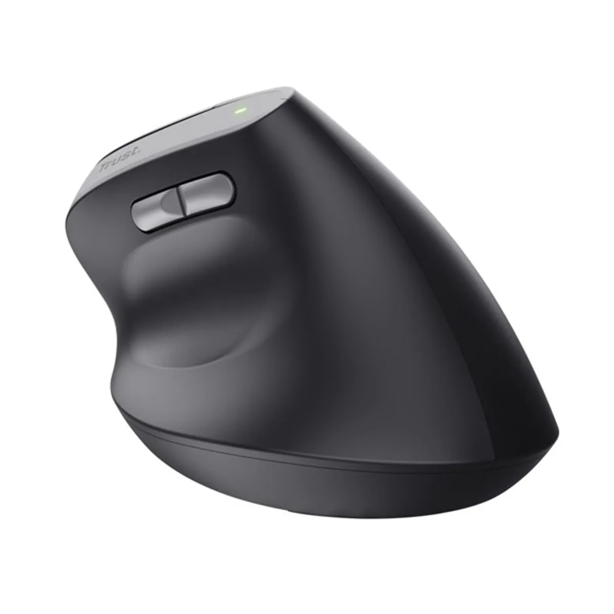 Trust 25145 Bayo II vertikális ergonómikus vezeték nélküli egér fekete 2400 dpi 2,4 GHz USB vevőegység #9