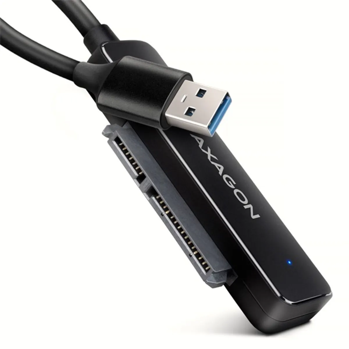 AXAGON ADSA-FP2A Slim USB-A 5Gbps SATA 2,5" SSD HDD adapter 20 cm fekete #1