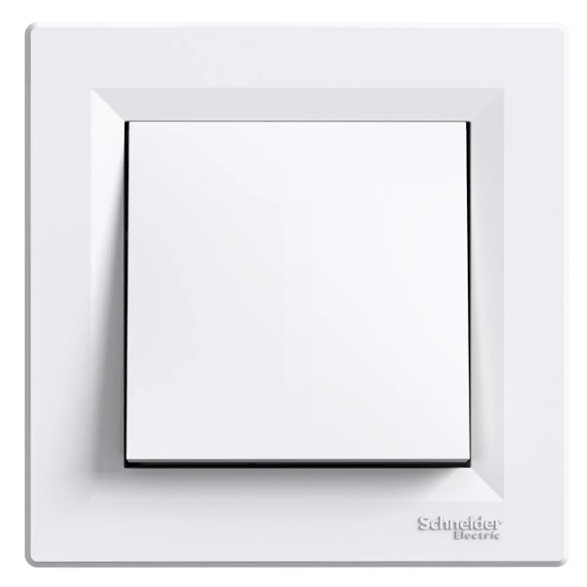 Schneider EPH0700121 Asfora fehér nyomókapcsoló 10A IP20 rugós bekötés #1