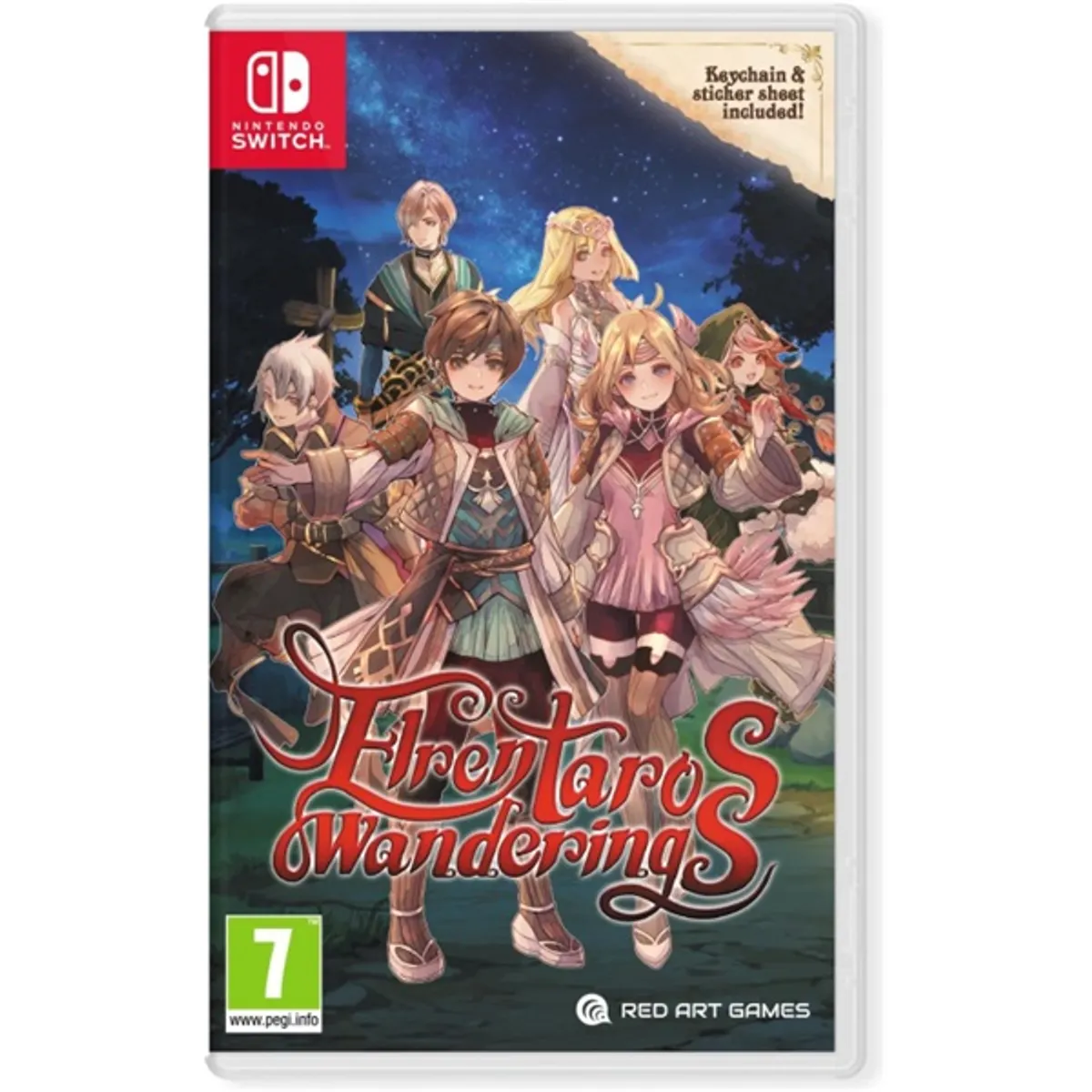 Nintendo INS300 Elrentaros Wanderings Nintendo Switch játékszoftver rpg 7 év #1