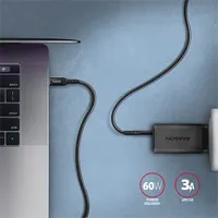 Axagon BUCM2-CM30AB CHARGE USB-C adat- és töltőkábel 3m fekete #4