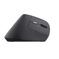 Trust 25145 Bayo II vertikális ergonómikus vezeték nélküli egér fekete 2400 dpi 2,4 GHz USB vevőegység #8