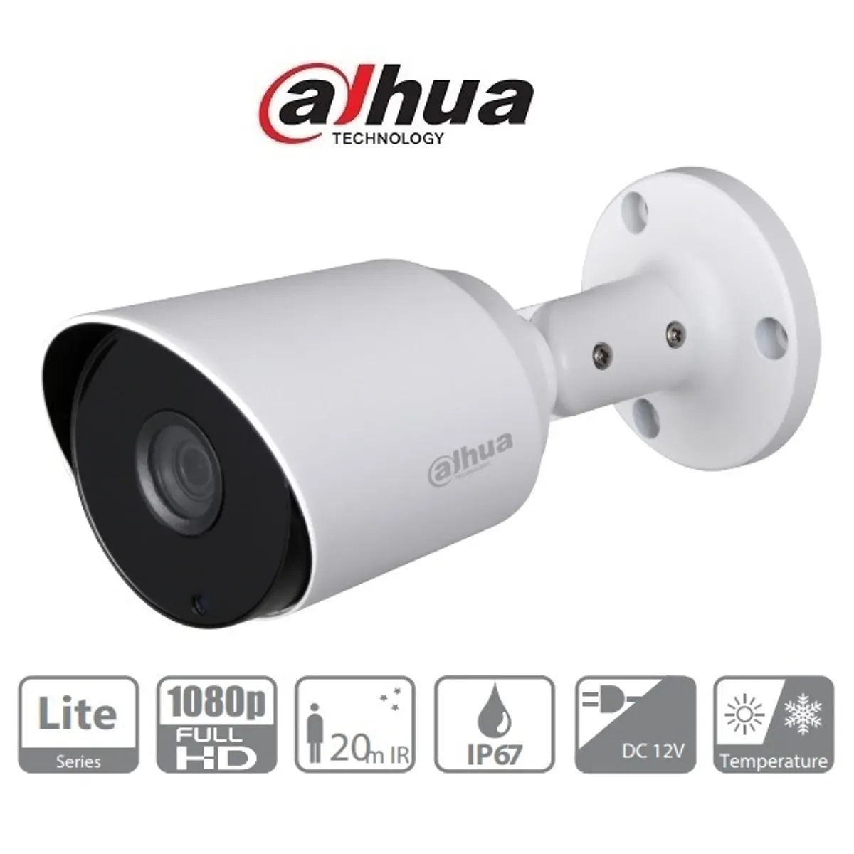 Dahua HAC-HFW1200T-0280B HAC-HFW1200T 2MP 2,8mm 103 30m IR Kültéri 12V DC 4in1 #2