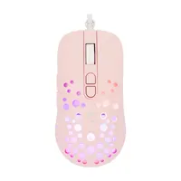 White Shark WS GM-9004P Tristan 7 gombos optikai 12800 dpi USB wired RGB pink 1,8 m