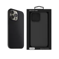 Nextone IPH-15PROMAX-MAGCASE-BLACK szilikon hátlap iPhone 15 Pro Max fekete 6,7" MagSafe kompatibilis
