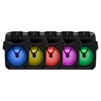 SAL PAR20BTC party hangdoboz bluetooth rádió aux usb mikrofon csatlakozó 10 óra üzemidő 4 óra töltés fekete #3