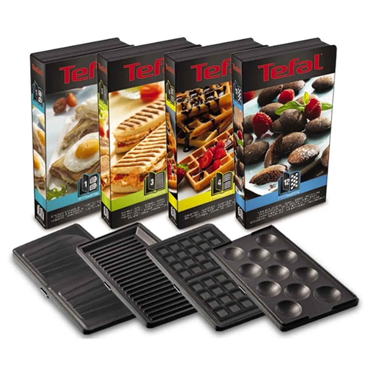 TEFAL SW854D16 Snack Collection 4in1 tapadásmentes sütőlapok 700 W #3