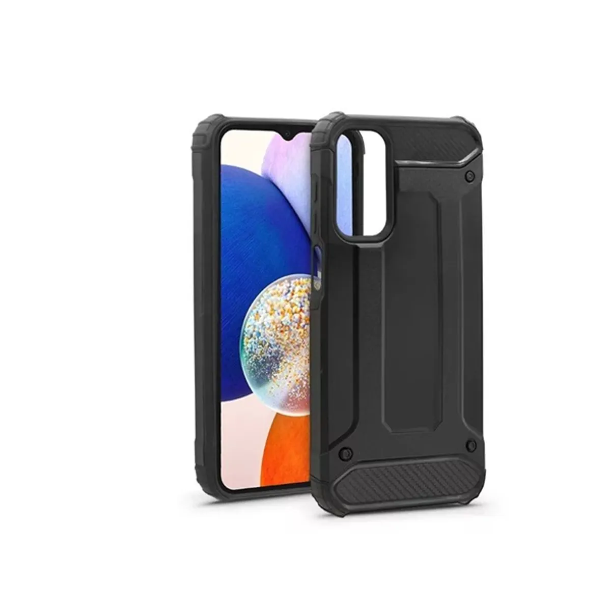 HAFFNER HF258794 hátlap Műanyag Fekete Ütésálló Samsung Galaxy A15 4G; Galaxy A15 5G #1