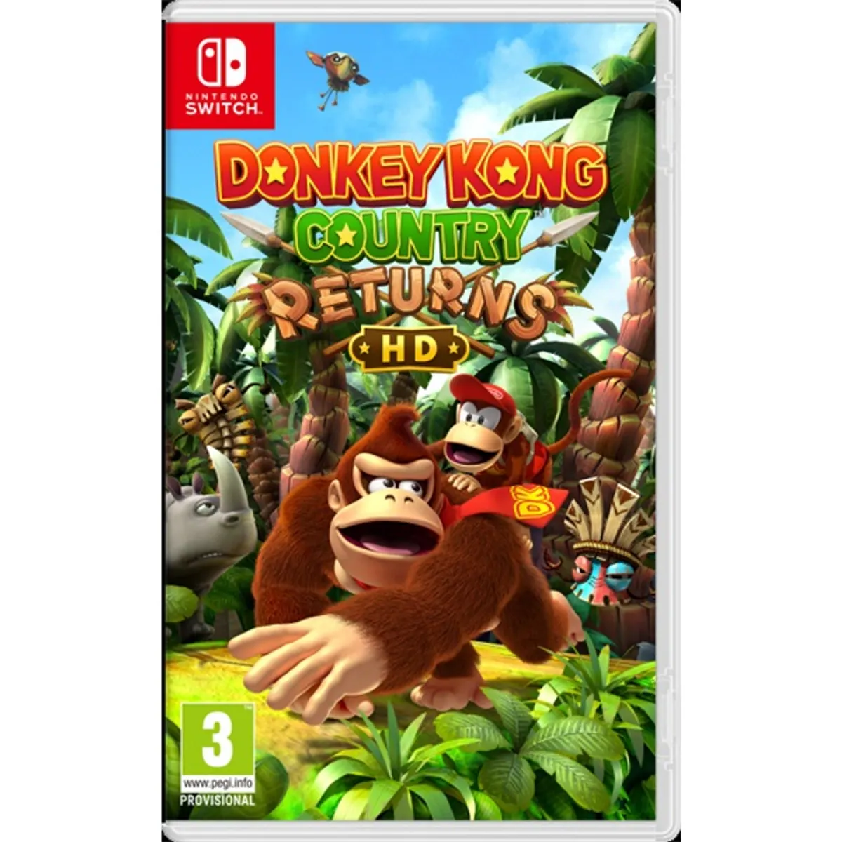 Nintendo NSS133 Donkey Kong Country Returns HD 3 év Játékszoftver Nintendo Switch Platformer standard #1