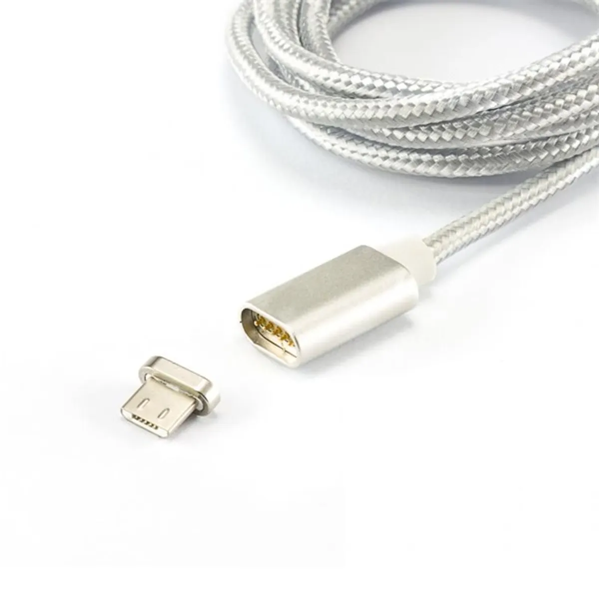 SBOX MAGNETIC-MUSB mágneses Micro USB kábel 1 m ezüst USB Micro USB #1