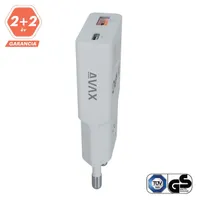 AVAX CH641LB Nano slim 30W USB-C PD3.0 USB-A QC3.0 világoskék #6