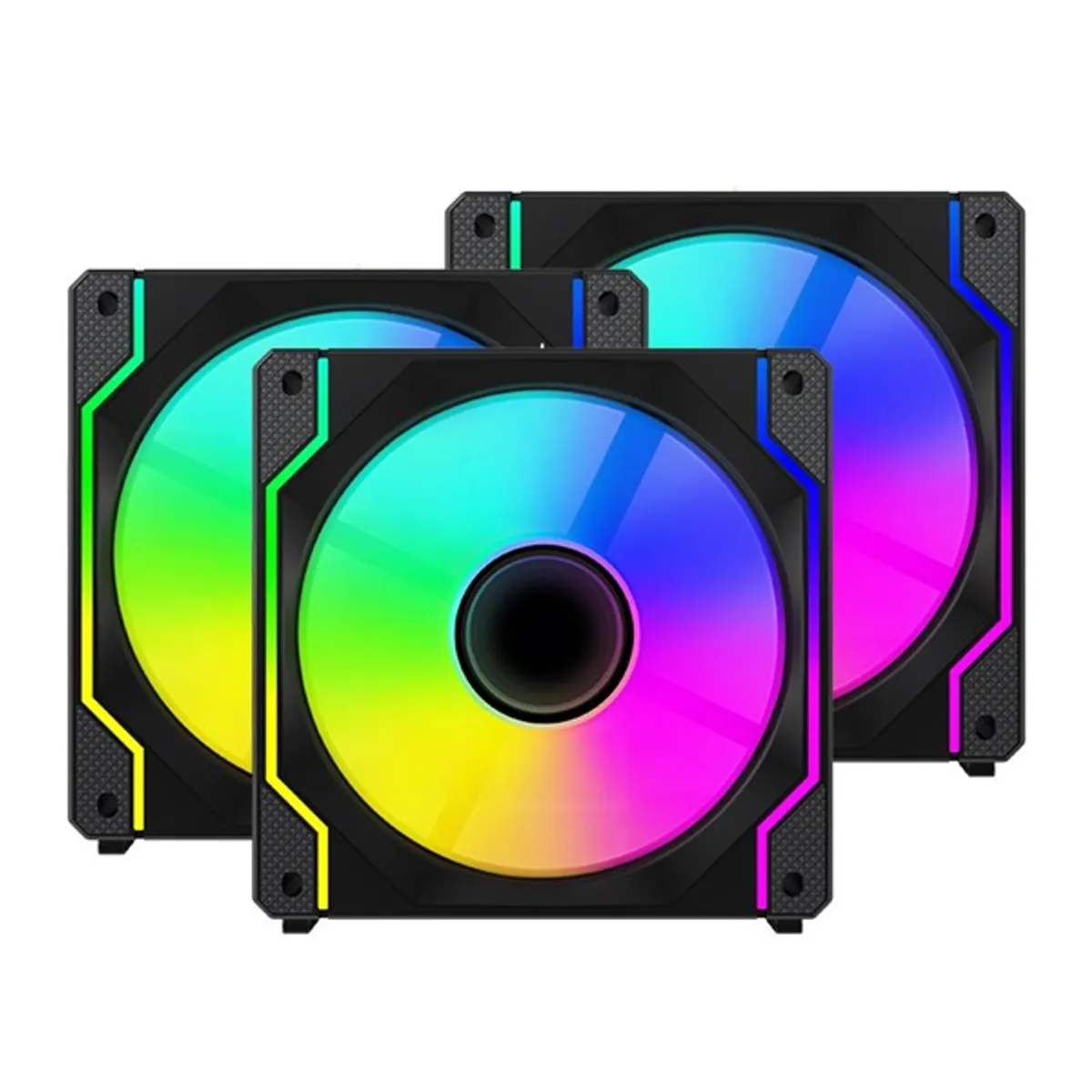 Ventaris VGCF120-3F Tempest rgb ventilátor szett 3x120mm ARGB PWM daisy-chain #1