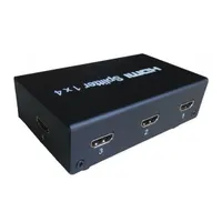 SBOX HDMI-4 elosztó 4 portos 1.4 4K 3D fekete