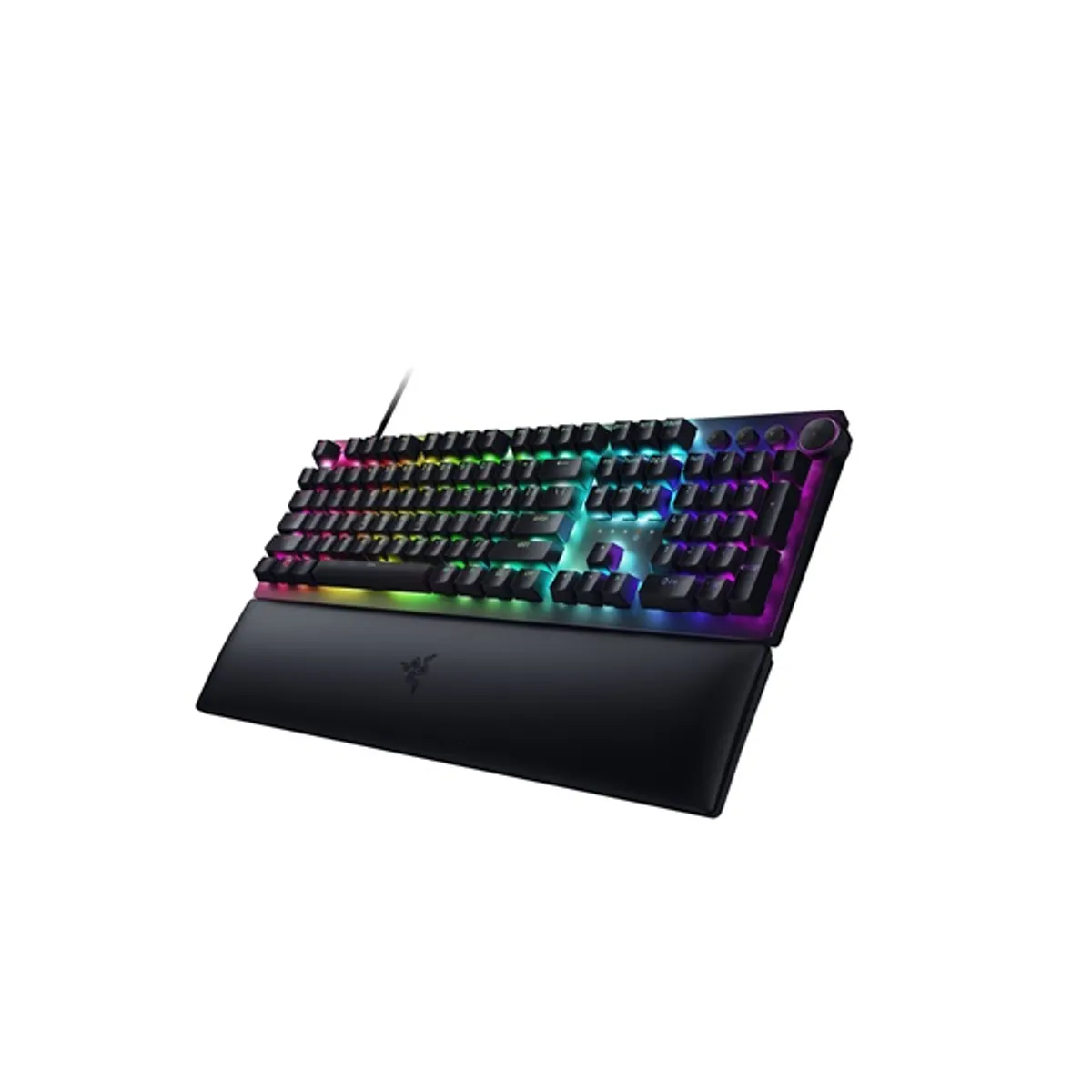 Razer RZ03-03930500-R3W1 Huntsman V2 UK fekete piros optikai kapcsolók, RGB, beépített memória, programozható gombok, USB-C, 180 cm #4