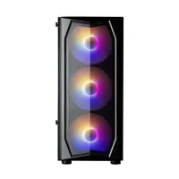 Zalman N4 REV.1 számítógépház ATX középtorony RGB ablakos 6x120 mm ventilátor #3