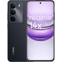 Realme REALME 14X 5G 6+128 BLACK 14X 5G 6 GB RAM 128 GB Fekete 6,67" IPS