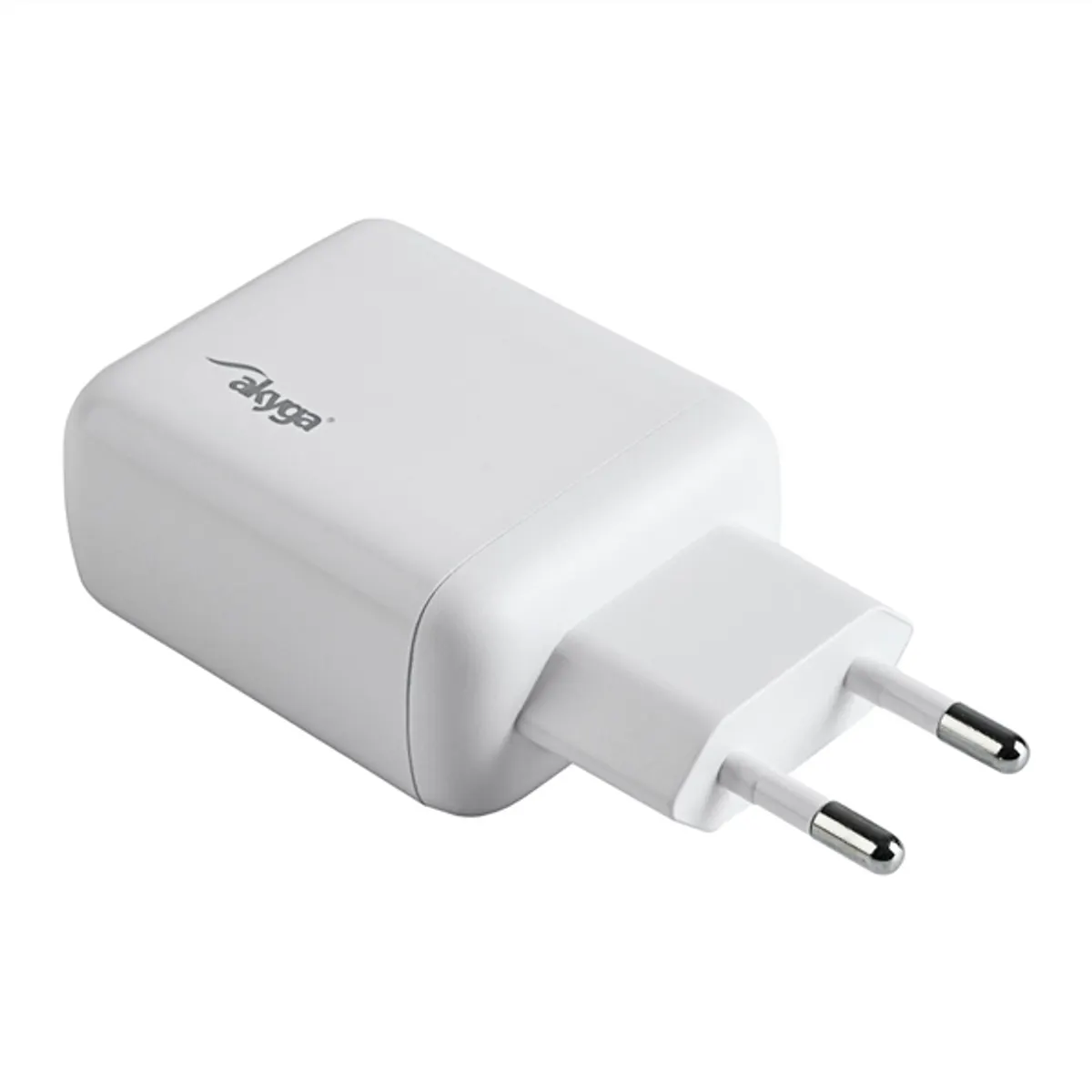 AKYGA AK-CH-19 2x USB-C PD QC3.0 töltő 40W fehér #2