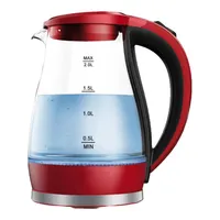 Too KE-820 vízforraló 1,7 L 1800 W üveg belső boroszilikát 360 fokos talp vezeték nélküli automatikus kikapcsolás vízszintjelző #6