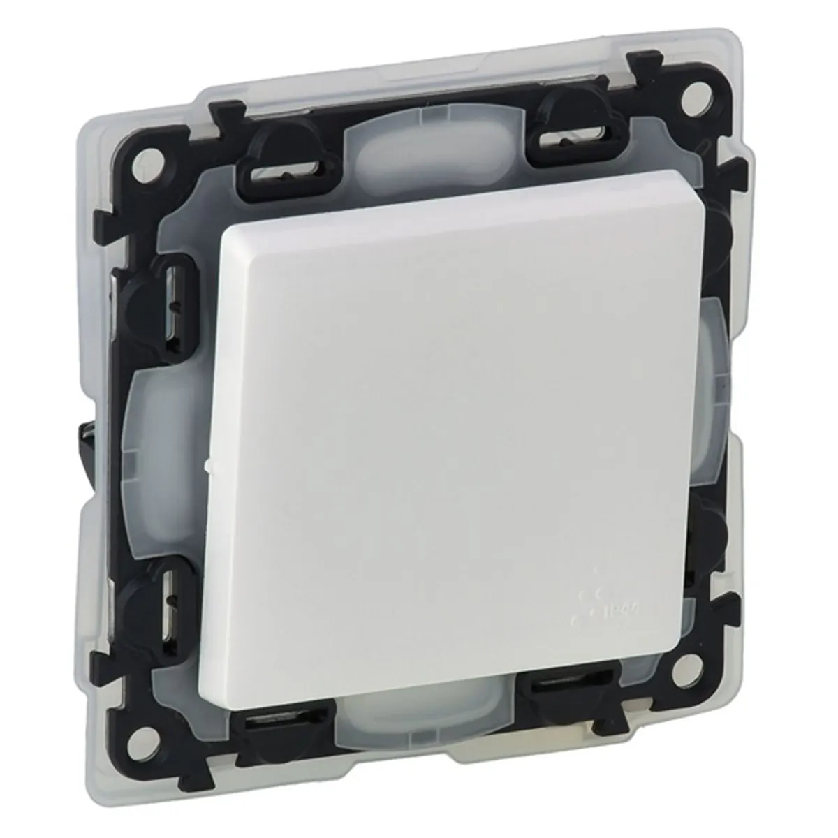 LEGRAND 752171 Valena life nyomógomb 6A IP44 rugós bekötés fehér #2