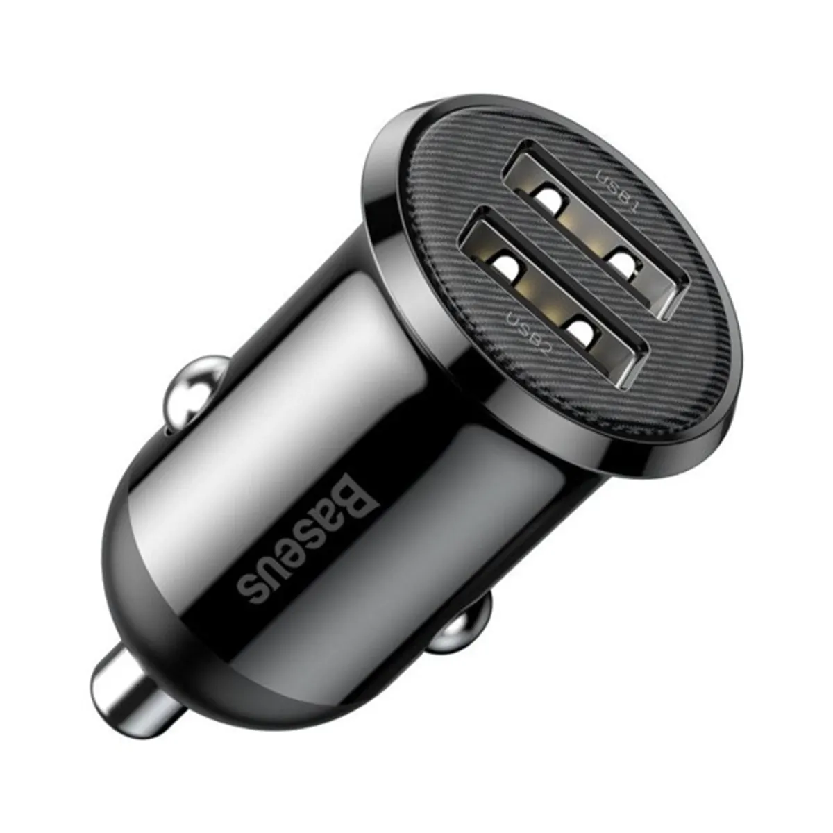 Baseus CCALLP-01 Grain Pro autós töltő 2x USB 5V 2,4A 12-24V #1