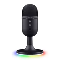 Trust 25372 GXT234 Yunix streaming és podcasting mikrofon USB 3,5mm 180 cm fekete gamer #3
