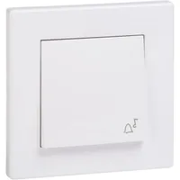 Schneider EPH0800221 Asfora IP44 egypólusú nyomó 10A csavaros fehér