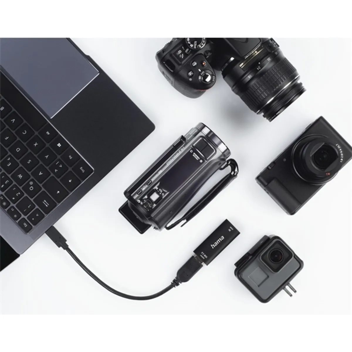 Hama 00074257 video rögzítő USB HDMI adapter fekete USB A HDMI #3