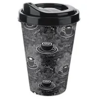 TITIZ AP-9122 IRIS COFFEE CUP műanyag pohár 400 ml tetővel többszínű #4