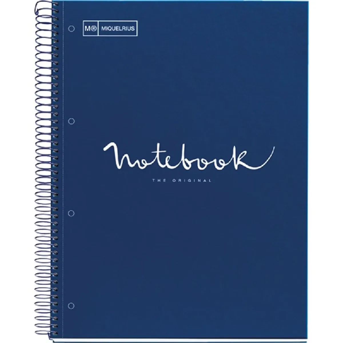Miquelrius A152387121 Emotions A4 24 oldalas kockás spirálfüzet navy #1