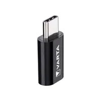 Varta 57945101401 micro USB-USB-C adapter fekete #4