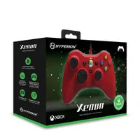 HYPERKIN M01368-RD Xenon piros vezetékes kontroller Windows 10 és Windows 11 Xbox Series X és S Xbox One PC 15 gombos #5