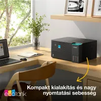 Epson C11CL41408 EcoTank L4360 Multifunkciós tintasugaras Wi-Fi duplex 4800x1200 DPI 33 oldal percenként fekete, 20 oldal percenként színes #8